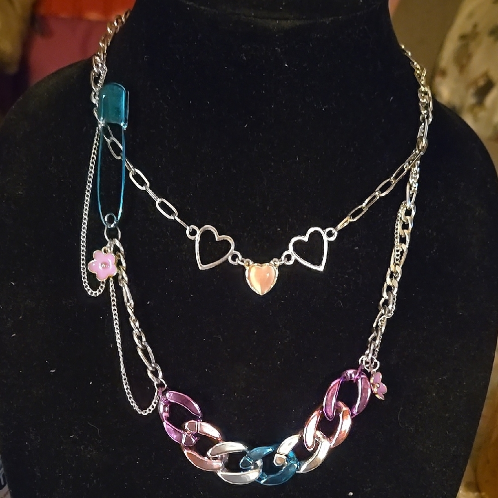 Colorful Metal And Resin Chain - Picture 6 of 15